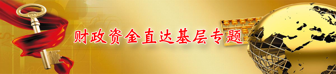 財政資金直達(dá)基層專題
